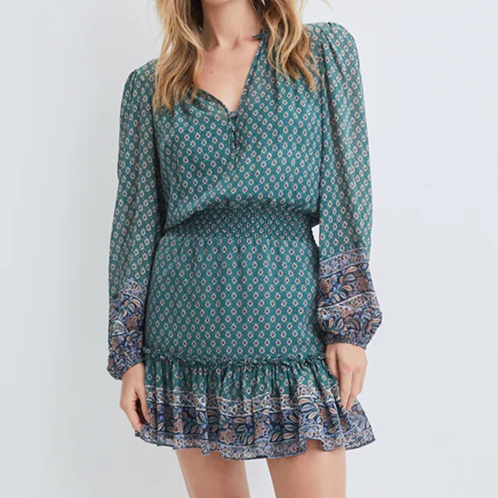 Veronica Beard Destiny Printed Dress Size 4